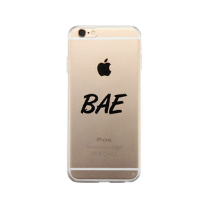 Bae-Left Clear Phone Case