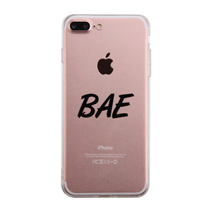 Bae-Left Clear Phone Case