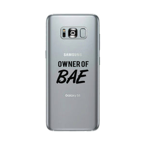 Owner Of Bae-Right Clear Phone Case