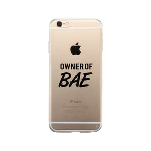 Owner Of Bae-Right Clear Phone Case