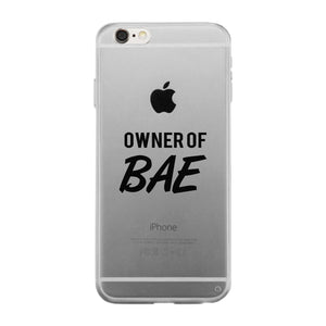 Owner Of Bae-Right Clear Phone Case