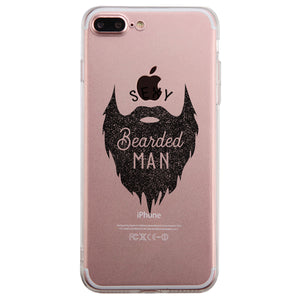 Sexy Bearded Man & Taken By Bearded Man Couples Matching Phone Case