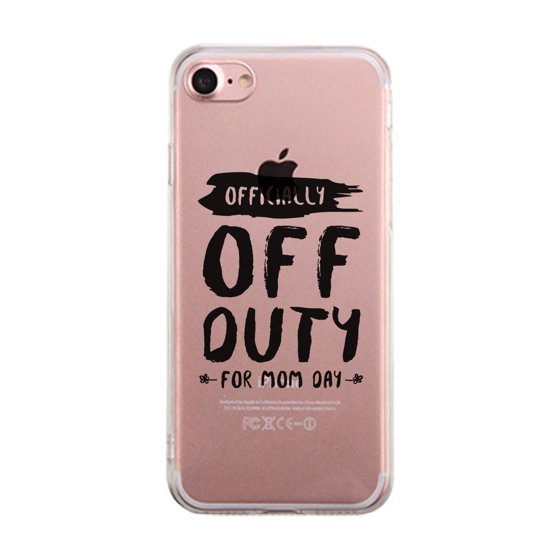 Off Duty Mom Day Clear Phone Case Funny Mother's Day Gift Ideas - 365 IN LOVE - Matching Gifts Ideas Off Duty Mom Day Clear Phone Case Funny Mother's Day Gift Ideas - 365 IN LOVE - Matching Gifts Ideas