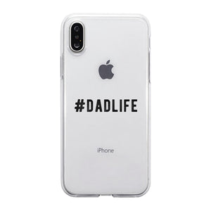 Hashtag Dad Life Clear Case Hip Cool Meaningful Saying Father's Day