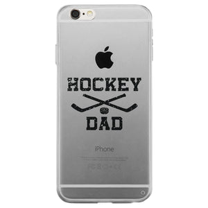 Hockey Dad Clear Case Appreciative Thoughtful Rad Cool For All Dads