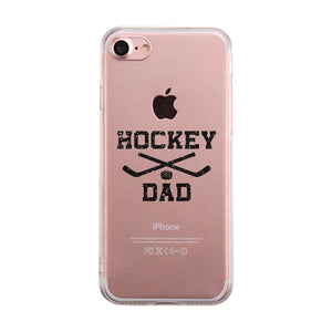 Hockey Dad Clear Case Appreciative Thoughtful Rad Cool For All Dads