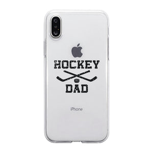 Hockey Dad Clear Case Appreciative Thoughtful Rad Cool For All Dads