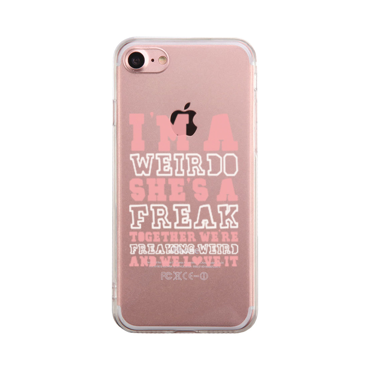I Am A Weirdo BFF Phone Case Cute Clear Phonecase - 365 IN LOVE - Matching Gifts Ideas I Am A Weirdo BFF Phone Case Cute Clear Phonecase - 365 IN LOVE - Matching Gifts Ideas