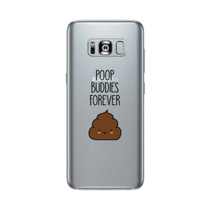 Poop Buddies Clear Phone Case