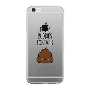 Poop Buddies Clear Phone Case