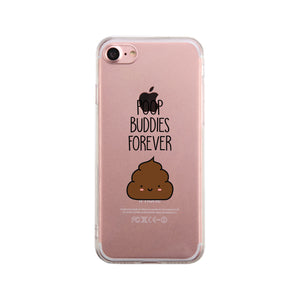 Poop Buddies Clear Phone Case