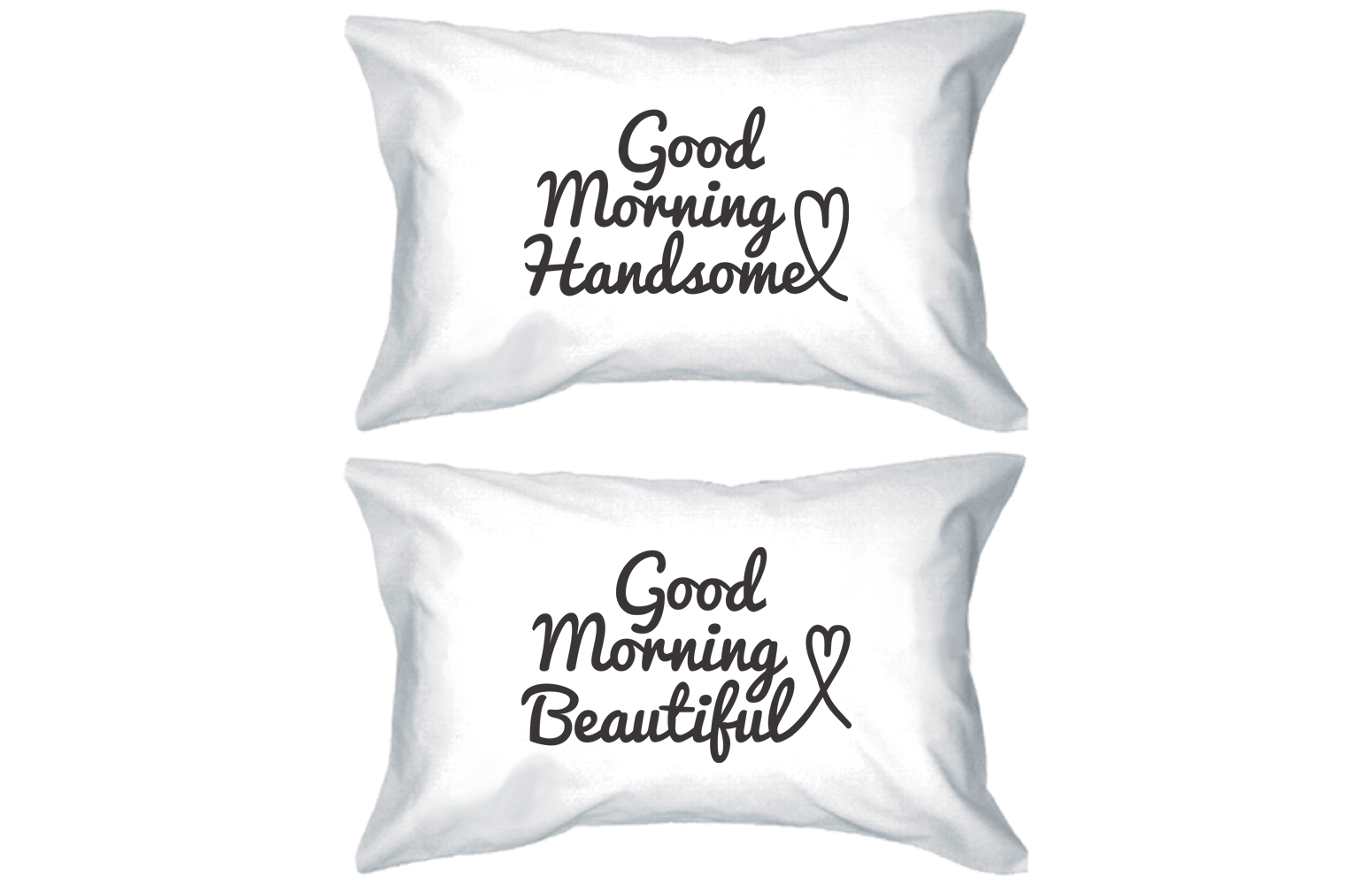 Good morning handsome sales pillow