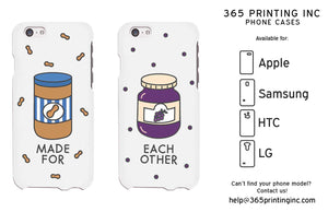 Peanut Butter Jelly Cute BFF Mathing Phone Cases For Best Friends - 365INLOVE