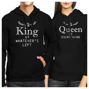 King And Queen Of Everything Couple Hoodies Anniversary Gifts Ideas - 365INLOVE