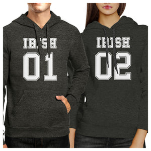 Irish 01 Irish 02 Funny Matching Hoodies For Couples Irish Couples - 365INLOVE