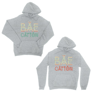 BAEcation Vacation Grey Matching Couple Hoodies Cute Newlywed Gift