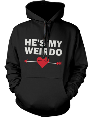 cute graphic hoodie for couples