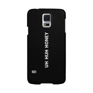 Uh Huh Honey Black Phone Case - 365INLOVE