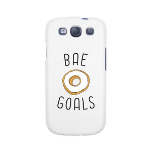 Bae Goals White Phone Case - 365INLOVE