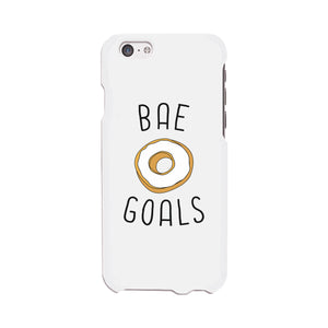 Bae Goals White Phone Case - 365INLOVE