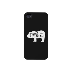 Mama Bear Black Phone Case Unique Design Gifts For Baby Shower - 365INLOVE