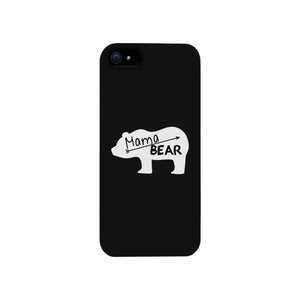 Mama Bear Black Phone Case Unique Design Gifts For Baby Shower - 365INLOVE