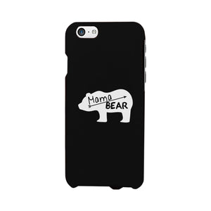 Mama Bear Black Phone Case Unique Design Gifts For Baby Shower - 365INLOVE