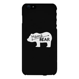 Mama Bear Black Phone Case Unique Design Gifts For Baby Shower - 365INLOVE