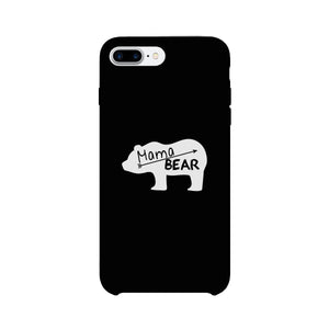 Mama Bear Black Phone Case Unique Design Gifts For Baby Shower - 365INLOVE