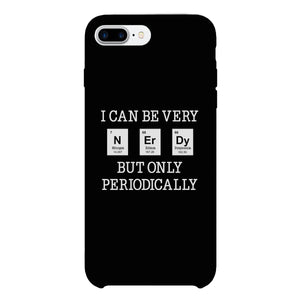 Nerdy Periodically Black Phone Case