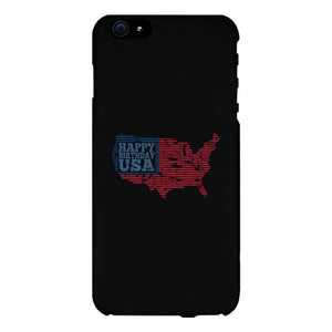 Happy Birthday Usa Black Phone Case - 365INLOVE