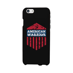 American Warrior Black Phone Case - 365INLOVE