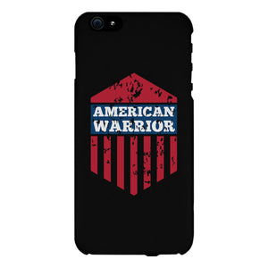 American Warrior Black Phone Case - 365INLOVE