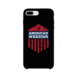 American Warrior Black Phone Case - 365INLOVE