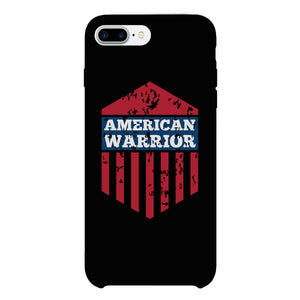 American Warrior Black Phone Case - 365INLOVE