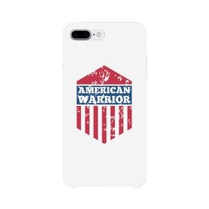 American Warrior White Phone Case