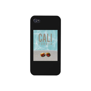 California Pool Sunglass Black Phone Case - 365INLOVE