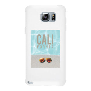 California Pool Sunglass White Phone Case