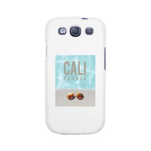 California Pool Sunglass White Phone Case