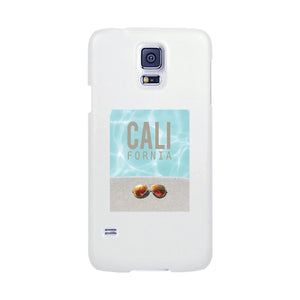 California Pool Sunglass White Phone Case