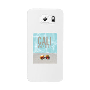 California Pool Sunglass White Phone Case