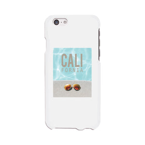 California Pool Sunglass White Phone Case