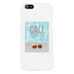 California Pool Sunglass White Phone Case