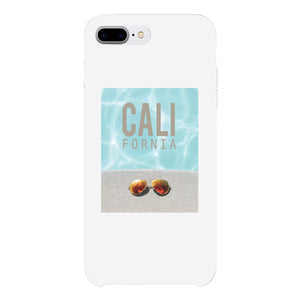 California Pool Sunglass White Phone Case