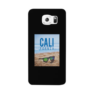 California Beach Sunglass Black Phone Case - 365INLOVE