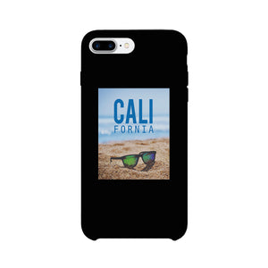 California Beach Sunglass Black Phone Case - 365INLOVE