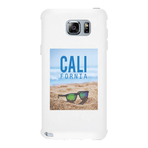 California Beach Sunglass White Phone Case