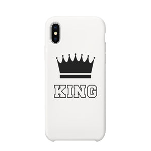 King-LEFT Phone Case Slim Fit Cute Couples Anniversary Gift For Him