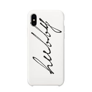 Hubby-LEFT Phone Case Ultra Slim Funny Anniversary Gift For Husband