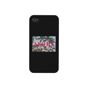 Aloha Black Phone Case